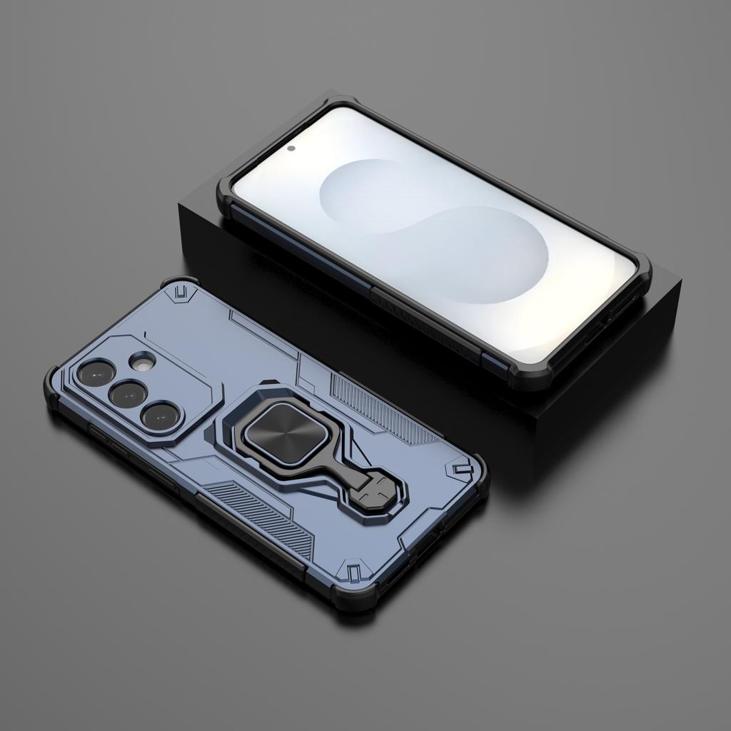 For Samsung Galaxy S26/S26 Pro Case Rotatable Ring Kickstand PC + TPU Shockproof Phone Cover