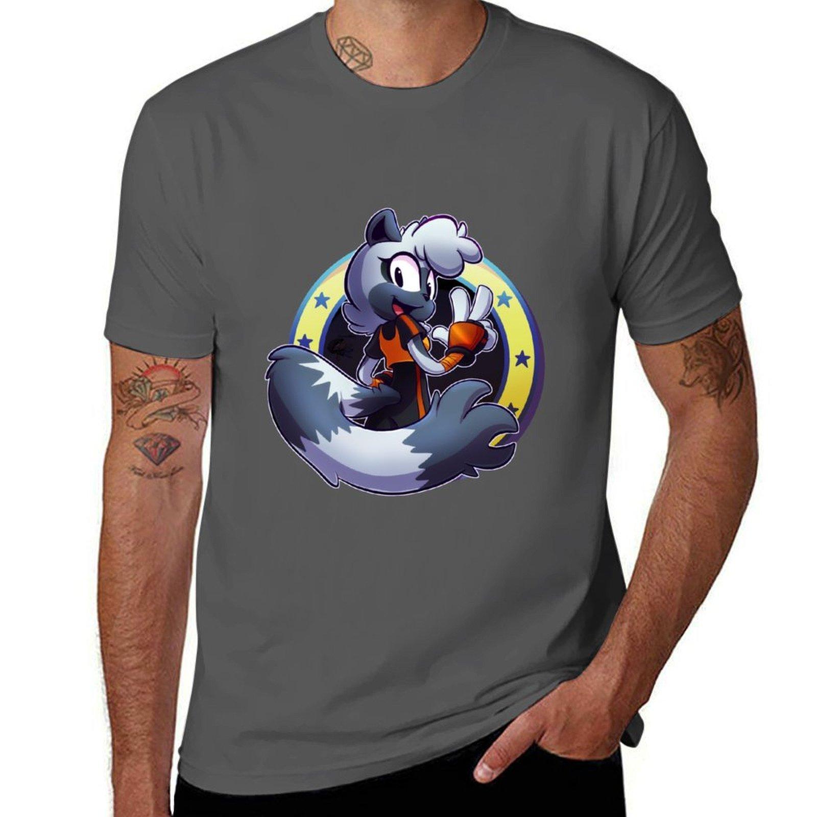 

Tangle the Lemur T-Shirt man graphic t shirt t shirts for man cotton soft T-Shirt 4XL