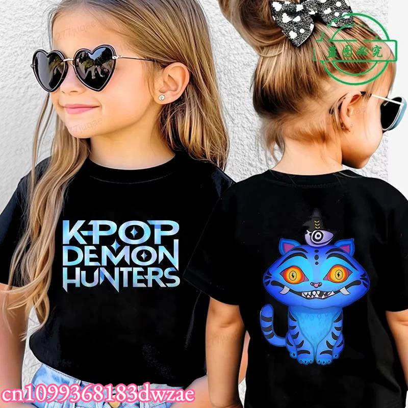 Devil Hunter Children's Clothing Summer Cartoon Clothing Fashion Children's T-shirt