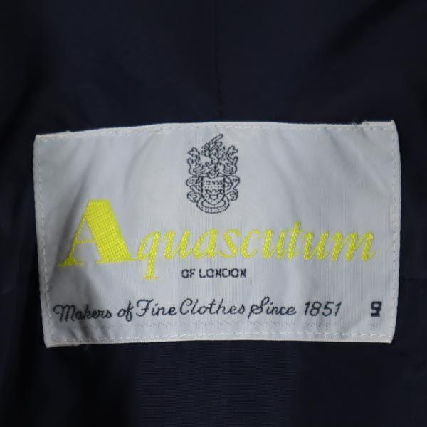 Aquascutum Wool jacket 9 Navy blue Women Used