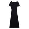 La Chapelle A-Line Waist-Cinching Dress
