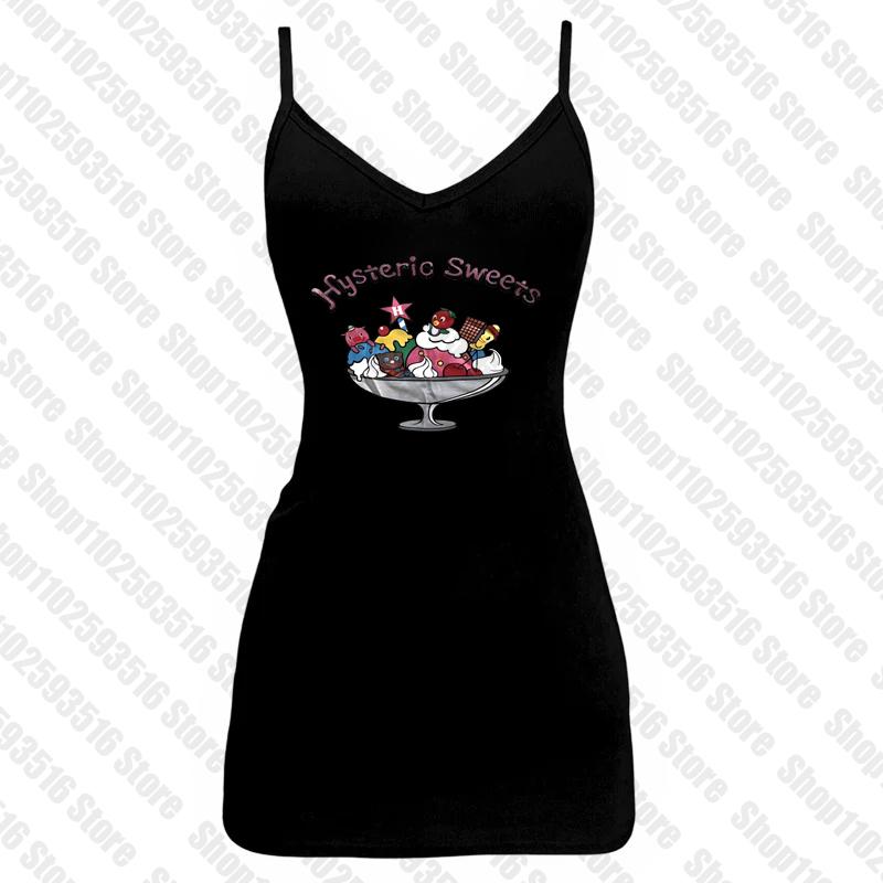Y2K Letter Print Vintage High Street Aesthetic T-shirt 2000's Crop Top Summer Punk Short Sleeve Clothes Casual Streetwear Tshirt