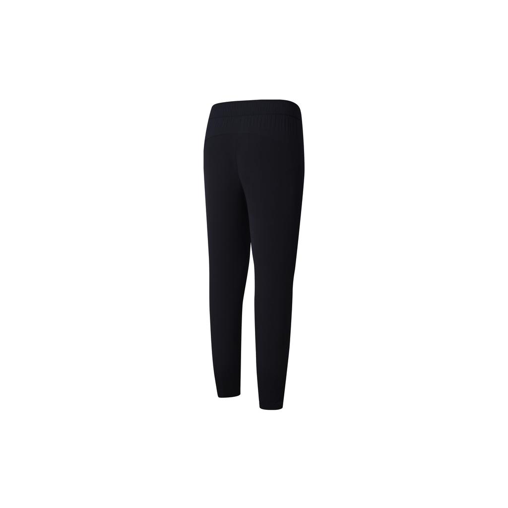 SAUCONY Solid Color Mid-Rise Slim Fit Sports Trousers Women Bottoms Black SC1229040B-BK01