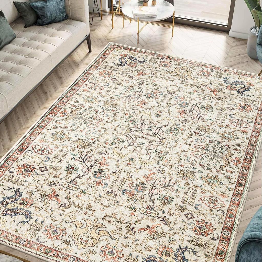 American Persian Carpet Living Room Fully Covered Large Area Sofa Carpet Bedroom Bedside Carpet