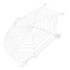 3.6m Spider Web Halloween Decorations White Round Net Spooky Cobwebs for Outdoor Indoor Party Yard