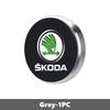 AES1 For Skoda Car Magnetic Mini Phone Holder 360° Adhesive Phone Stand Interior Accessories Rapid Octavia Derivative Enyaq-iV