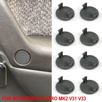 8 Pz Auto Maniglia Interna Della Porta Bracciolo Tappi A Vite Clip di Copertura Per Mitsubishi Pajero Montero SHOGUN MK2 V31 V33 1990 - 2000 MB777725