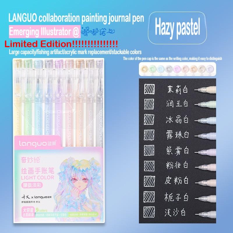 Languo 216 Colori Penna Manuale Multicolore 1,0 mm Colore Morandi Set di Penne Gel e Pennarelli Cancelleria Ufficio Forniture Scolastiche