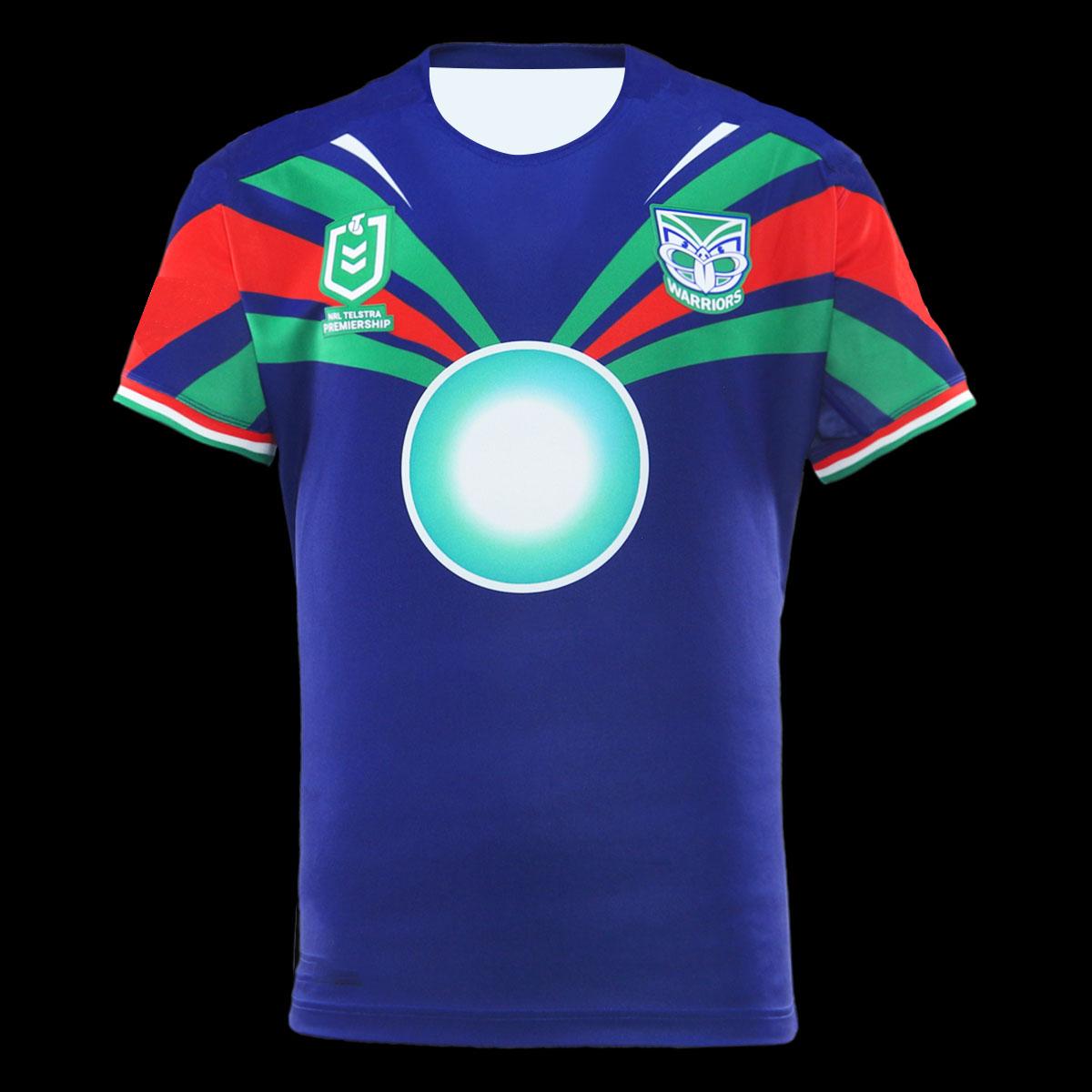 2026 New Zealand Warriors Rugby League Jersey Home Away NRL Breathable Short Sleeve Casual Sports Match Training Uniforms S