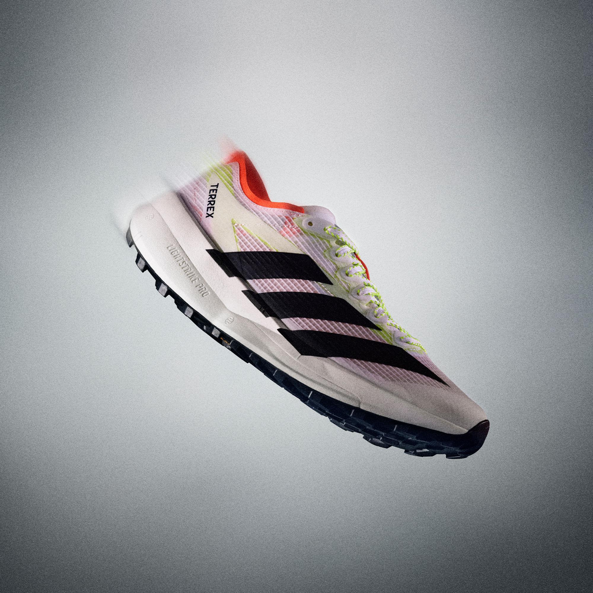 adidas Terrex Agravic Speed 2 Trail Белый Черный Полу-Ударный Оранжевый 40.5