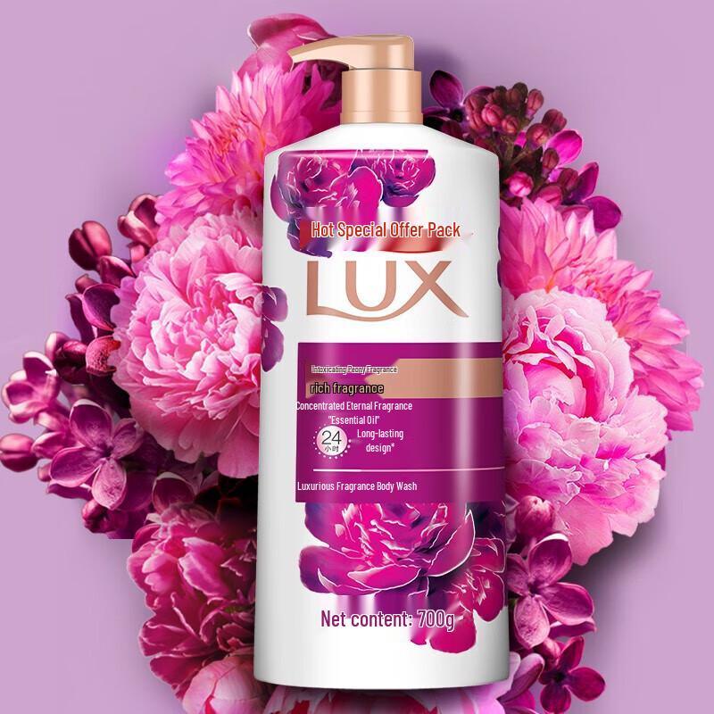 

Гель для душа Lux с ароматом пиона и эфирными маслами