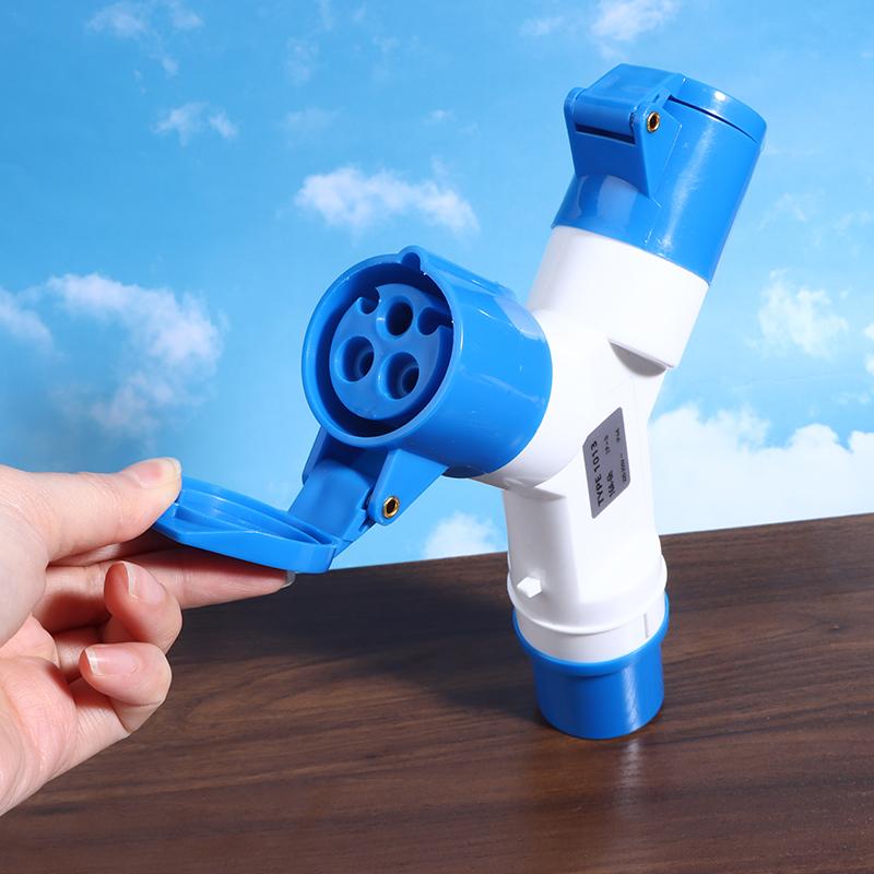 16A 3 Pin 2/3 Way 220V Ip44 Waterproof Industrial Field Plug And Wall Socket Male Female Power Electrical Connector