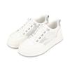 Women Cowhide Mesh Elastic Band Lightweight Sneakers 4cm Bbj155