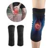2Pcs Breathable Sport Kneecap Anticollision Patella Guard Leg Sleeve Protective GearBlack L