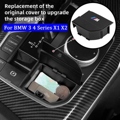 2025 Hot Car Front Central Console Storage Box Organized Container Accessories For 3 Series 4 Series G20 G22 G26 G32 X1 X2 G
