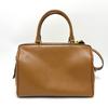 Celine 2WAY Bag Hand Bag Shoulder Bag Leather Brown/GoldHardware