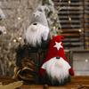 Star Christmas Colorful Forest Doll Cheerful Faceless Santa Ornament Celebration For