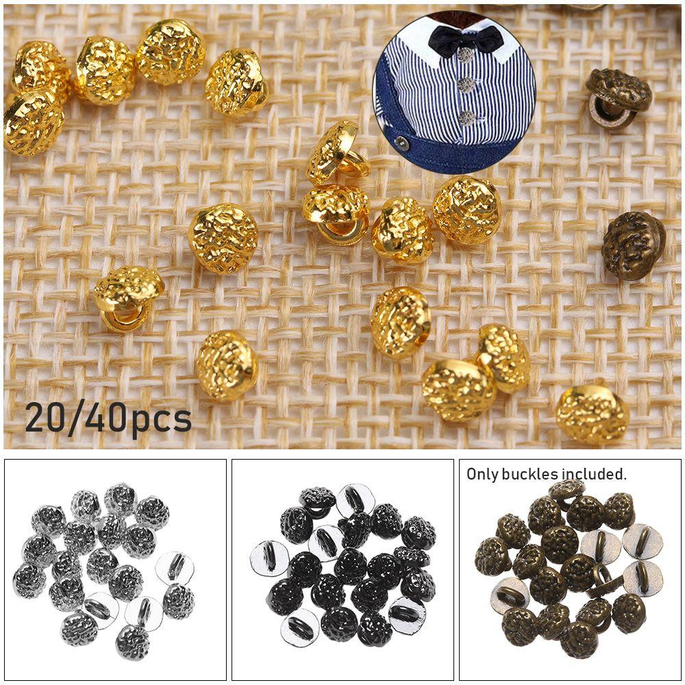Decoration Dollhoues Miniature Clothing Sewing Buckle DIY Doll Clothes Mini Buttons Metal Buckles