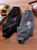 Boys' Plus Velvet Thickened Loose Sweatpants - Autumn/Winter 2025 Fashion