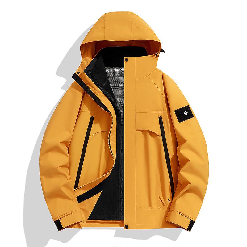 Women's 3-in-1 Detachable Waterproof Windproof Autumn/Winter Mountaineering Jacket