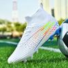 Unisex Fußballschuhe Outdoor/Indoor Jungen Mädchen Fußballschuh Professionelle Futsal Fußballtraining Turnschuhe
