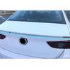 For Mazda 3 Mazda3 Axela M3     Car Sticker Styling Rear License Plate Door Trunk Tailgate Plate Trim Lamp Hoods