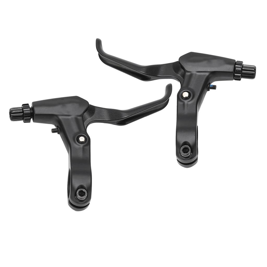 2 ks hliníková slitina brzdová páka brzdová rukojeť pro skládací kolo horské kolo náhradní díly černá