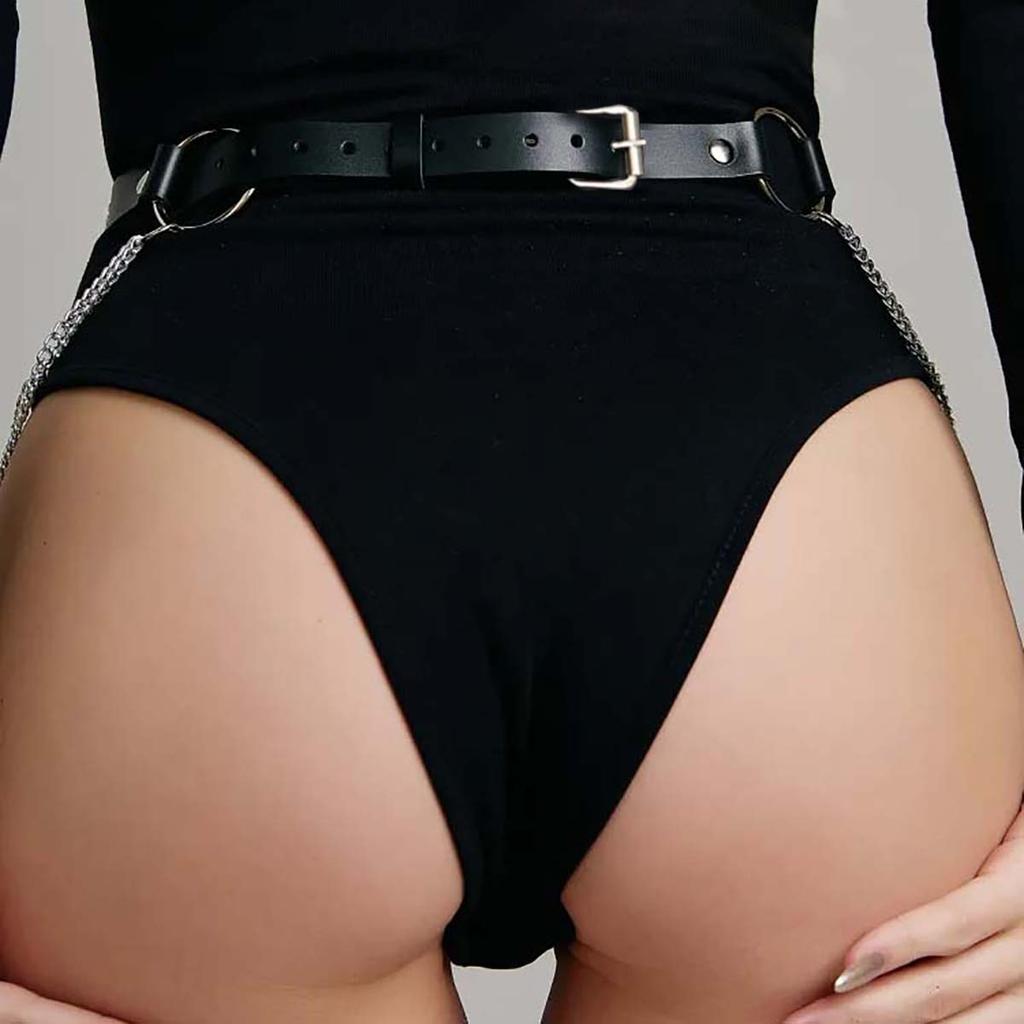 Plus-size Women's Fashion Belt Harness Belt Plus Size Harness Women's Gothic Chain Belt Festival Outfit Harness Belt