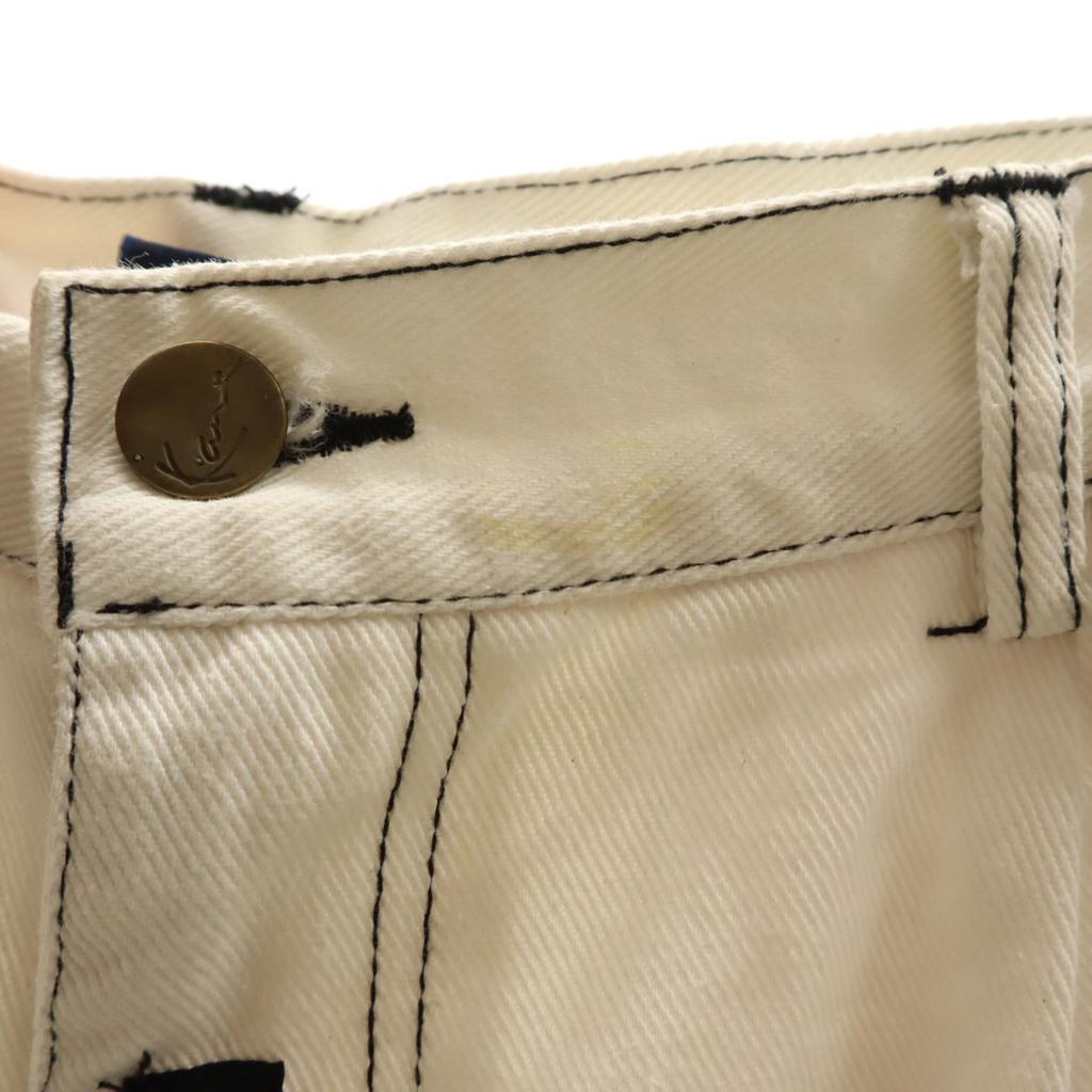 KARL KANI JEANS Shorts M off white Men's Used