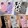 Phone Case For Samsung Galaxy M33 M53 M13 M23 M14 5G Leopard Print Soft Silicone TPU Back Cover Case Protective Coque Shell Capa