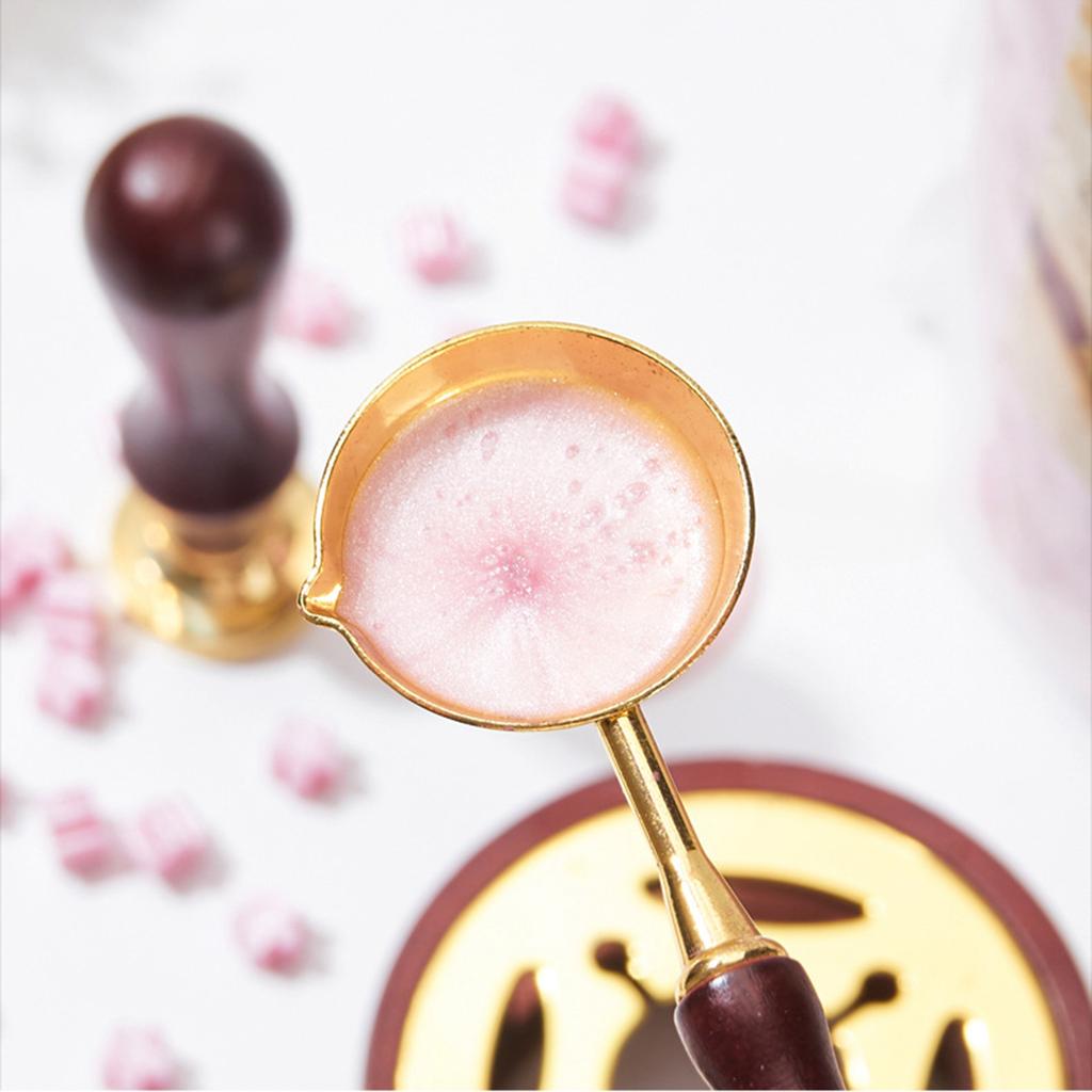 500g Flower Shaped Sealing Waxes for Wax Seal Stamp Colorful Waxes Seal Beads for Letter Envelope Christmas Card Package