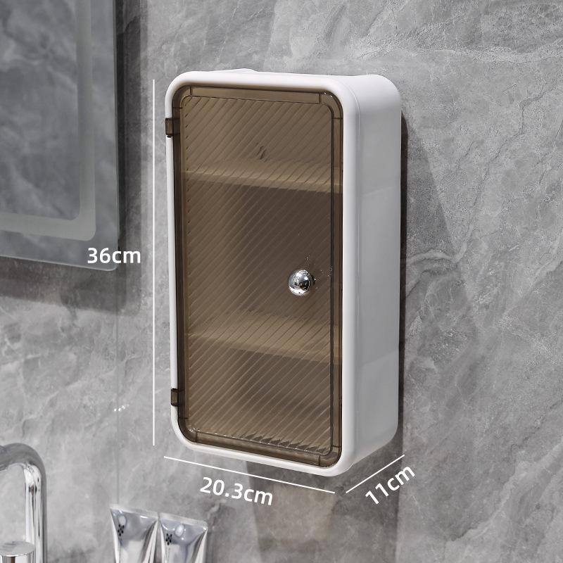 Toilet Toilet Carton No Punching Wall-mounted Household Tissue Box Shelf Bathroom Waterproof Sanitary Napkin Storage Box