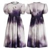 The Exorcist Witch Catherine Cosplay Gradient Waist-Cinched Dress, Horror Movie Halloween Costume