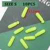 10pcs Pole Elastic Connector For Carp Feeder Method Rigs Carp Marker Fishing Tackle Equipment Carp Fishing Accessories Size L S