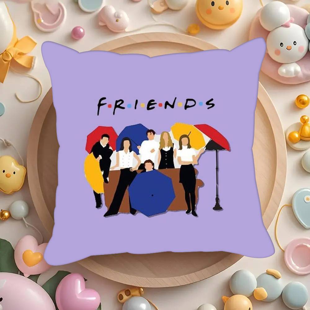 Classic TV Shows Friends-Famous cartoon  Pillowcases cushion covers living room sofas home decor gifts