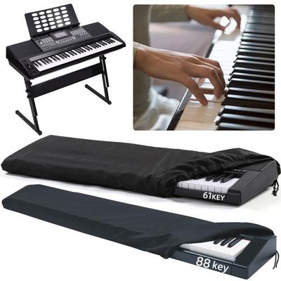 61/88 Key Electronic Piano Cover Dustproof Keyboard Instrument Cover Foldable Digital Piano Cover for Digital Electronic Piano