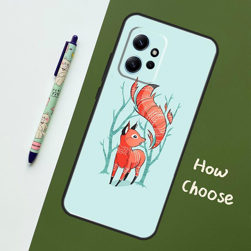 Winter Fox Foxes Case For Xiaomi Redmi Note 15 Pro Plus 14 13 10 11 12 Cover For Redmi 15C 15 13C 12C 14C 10C