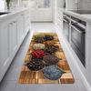 Kitchen Long Carpet, Water And Oil Absorbent, Washable For Restaurant Closet Dressing Room Anti-Slip Floor Mat Home Decor
