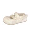 High-value thick-soled sports bag head sandals women's new summer little white shoes with skirts Velcro single shoes
