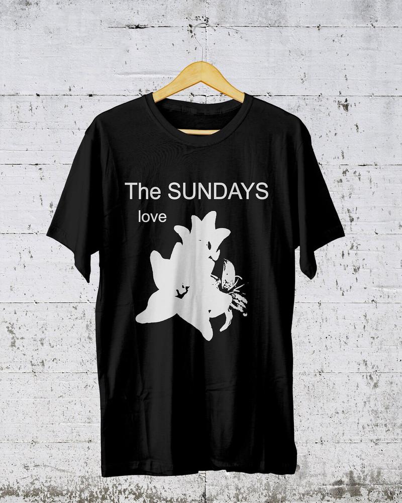 NEW The Sundays Band Love Cotton Black S-5XL T Shirt EN764 Unisex T-Shirt XXL
