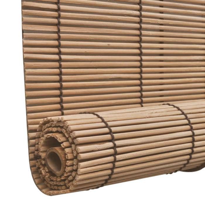 VidaXL Store roulant en bambou 80 x 220 cm Marron