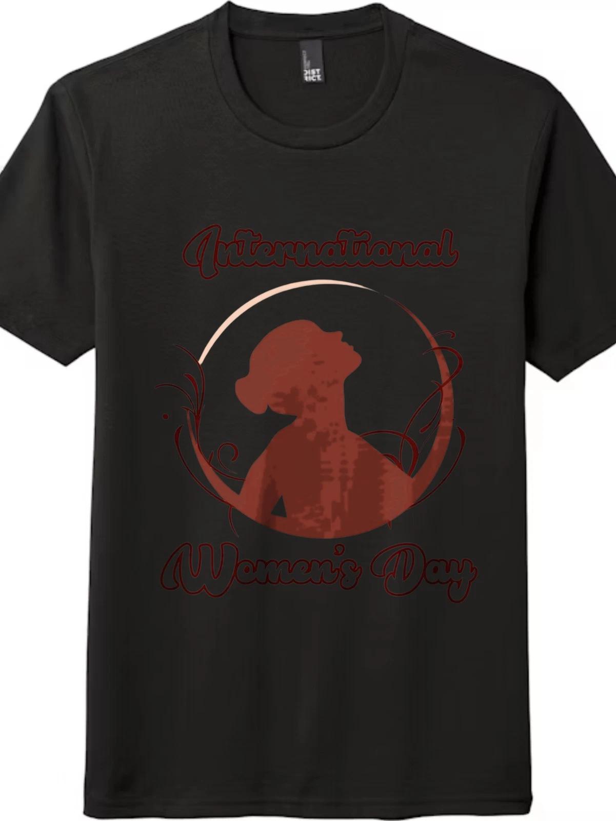 Women s Day Silhouette T-Shirt-Women s Empowerment Unisex Tee Free Shipping XL