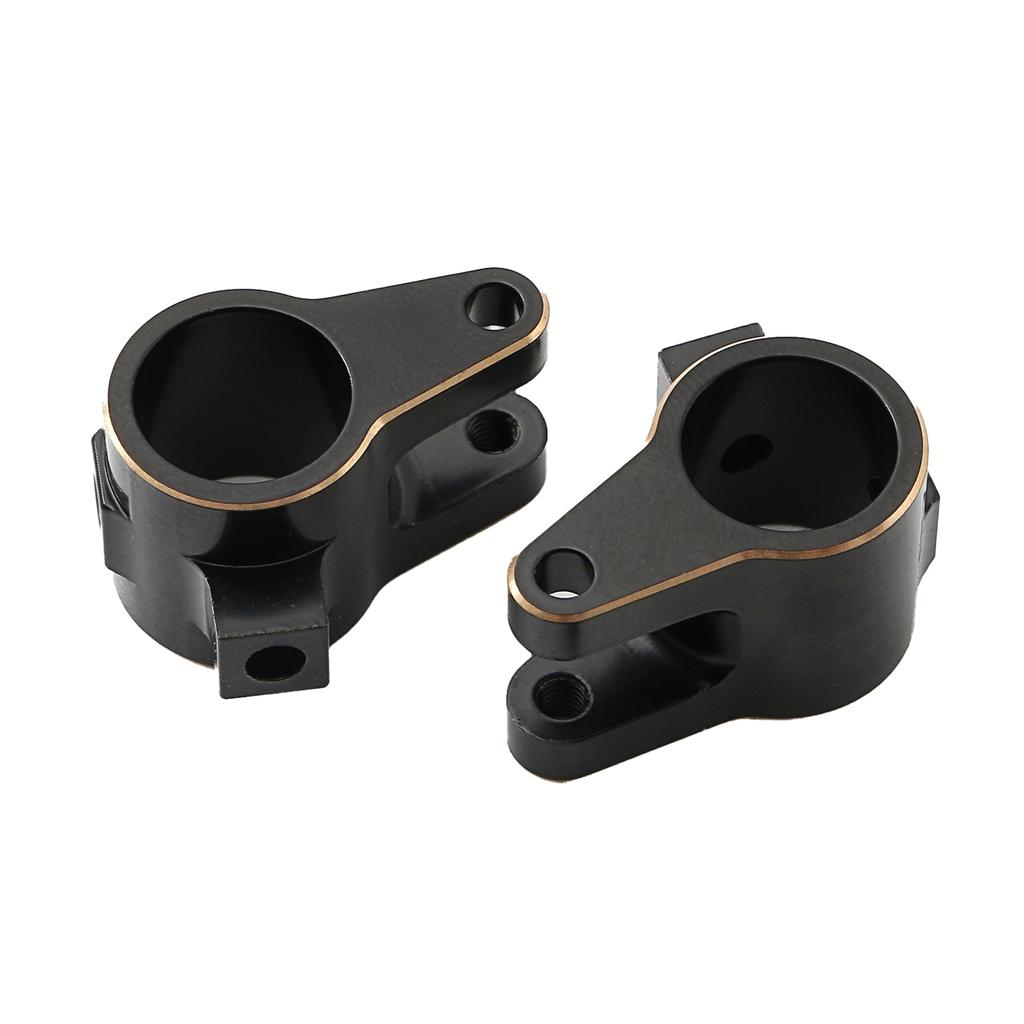 2pcs Black Coating Brass Axle Tube Link Mount Replacement for SCX10 PRO 1/10 Remote Control Car