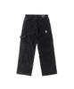QT8 GARMENTS Lb Washed Oxford Carpenter Pants (Black)