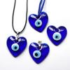 Couple Necklace Lucky Clavicle Chain Necklace for Women Choker Blue Eye Pendant Amulet Necklace