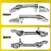 Exterior Door Handle Set For 2008-2012 Honda Accord Front Left and Right Side