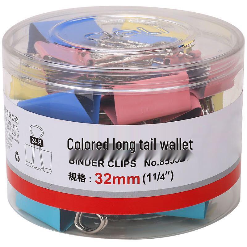 Lijiu Hong 32mm Colored Binder Clips