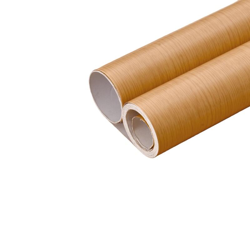 

1roll 40cmx3meters Wood Grain Floor Stickers Self-adhesive PVC Waterproof Thickened Foam Wallpaper Furniture Renovation Home Dec