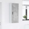 Wall Cabinet PORTO Concrete Grey 40 x 31 x 100 cm Engineered Wood
