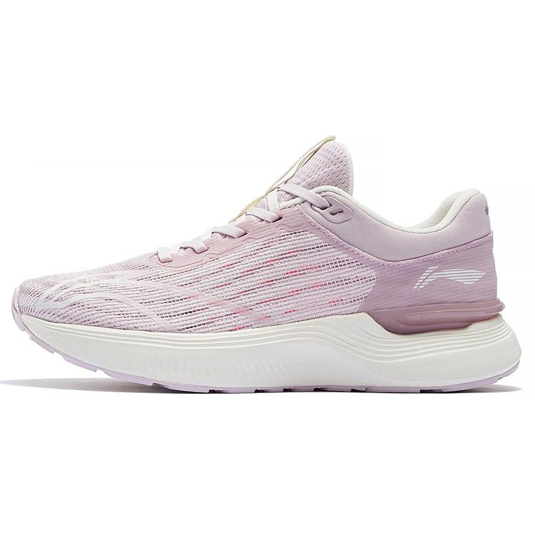

Li Ning Light And Shadow Element Physical Fitness Test Cushioning Reflective Rebound Low top Running Shoes Women s Pink ARHS042-5 36